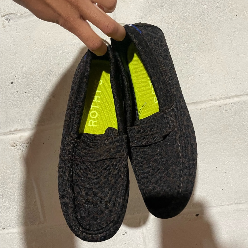 Cheetah Rothy’s Loafers